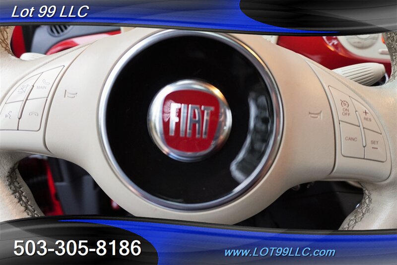 Used 2013 FIAT 500 Lounge w/ Luxury Leather Pkg FWD image 23