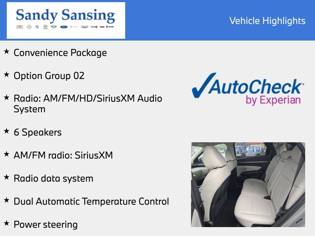 Used 2023 Hyundai Tucson SEL w/ Convenience Package AWD/4WD image 7