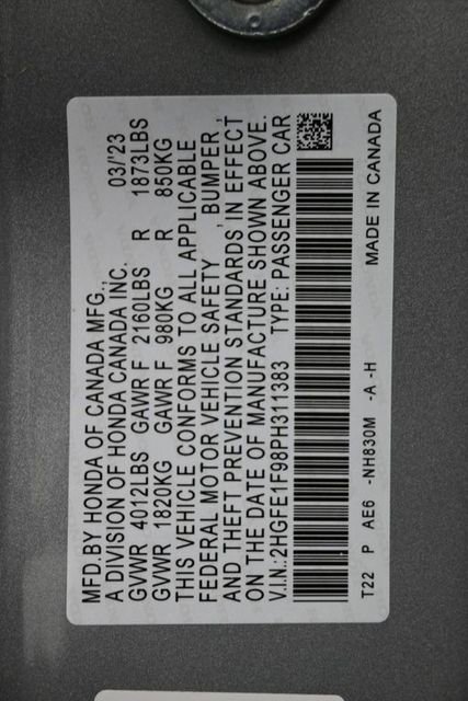 Used 2023 Honda Civic Touring image 44