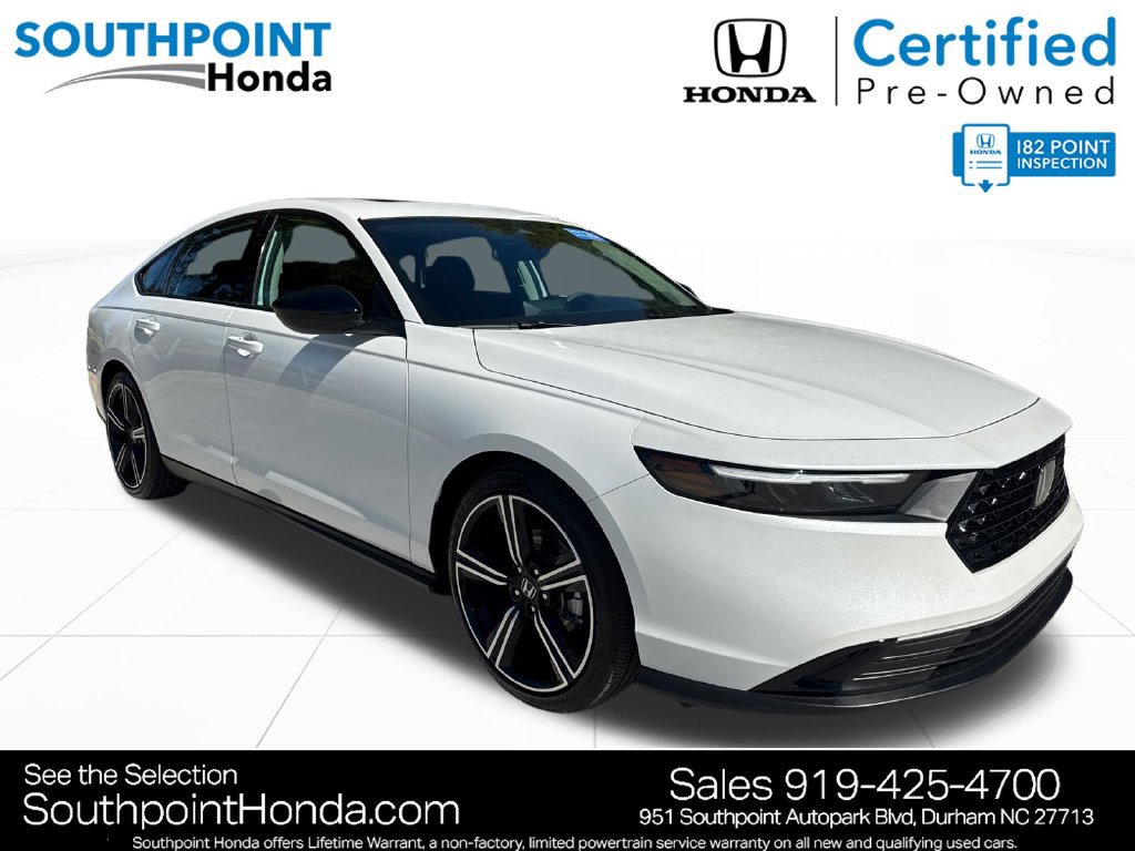 Certified 2026 Honda Accord SE