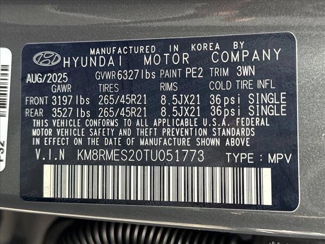 New 2026 Hyundai Palisade Calligraphy image 20