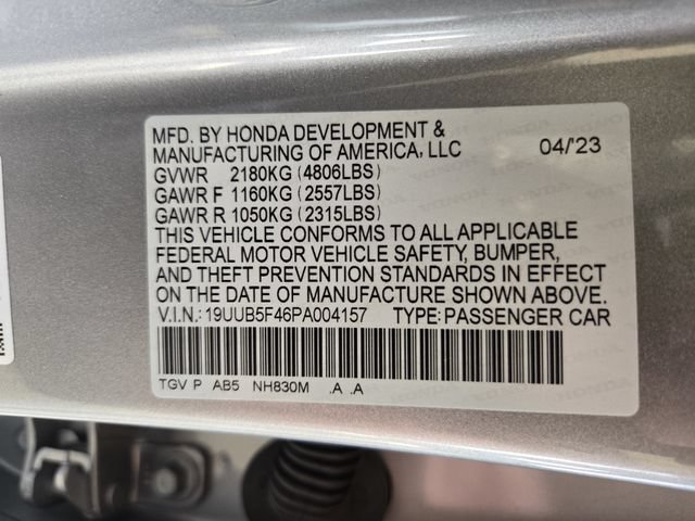 Certified 2023 Acura TLX w/ Technology Package FWD image 31