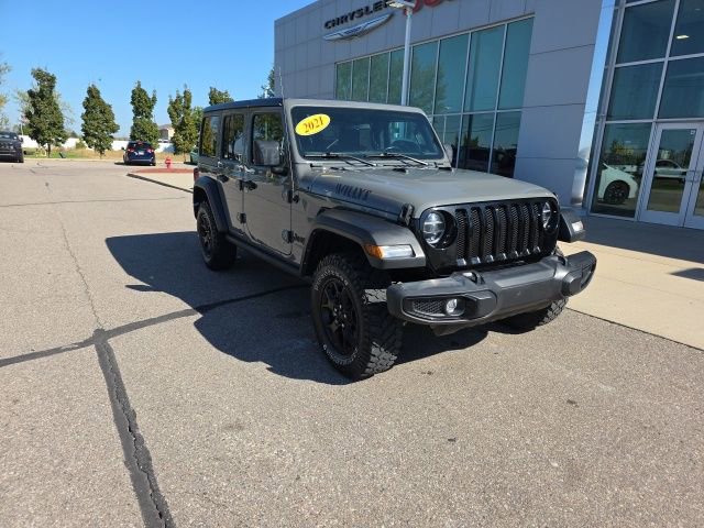 Used 2021 Jeep Wrangler Unlimited Sport image 3