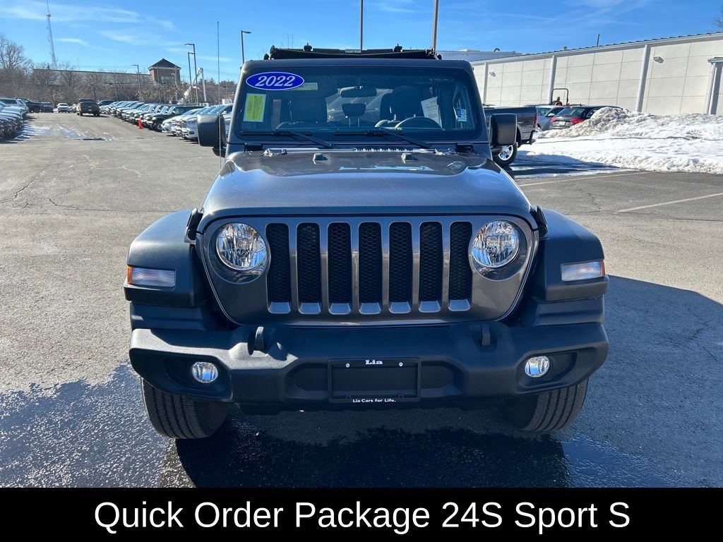 Used 2022 Jeep Wrangler Unlimited Sport AWD/4WD image 8
