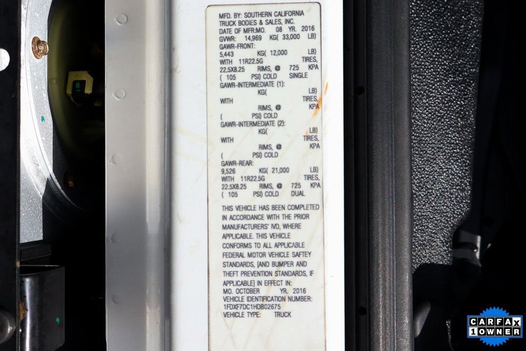 Used 2017 Ford F750 2WD Regular Cab Super Duty image 42