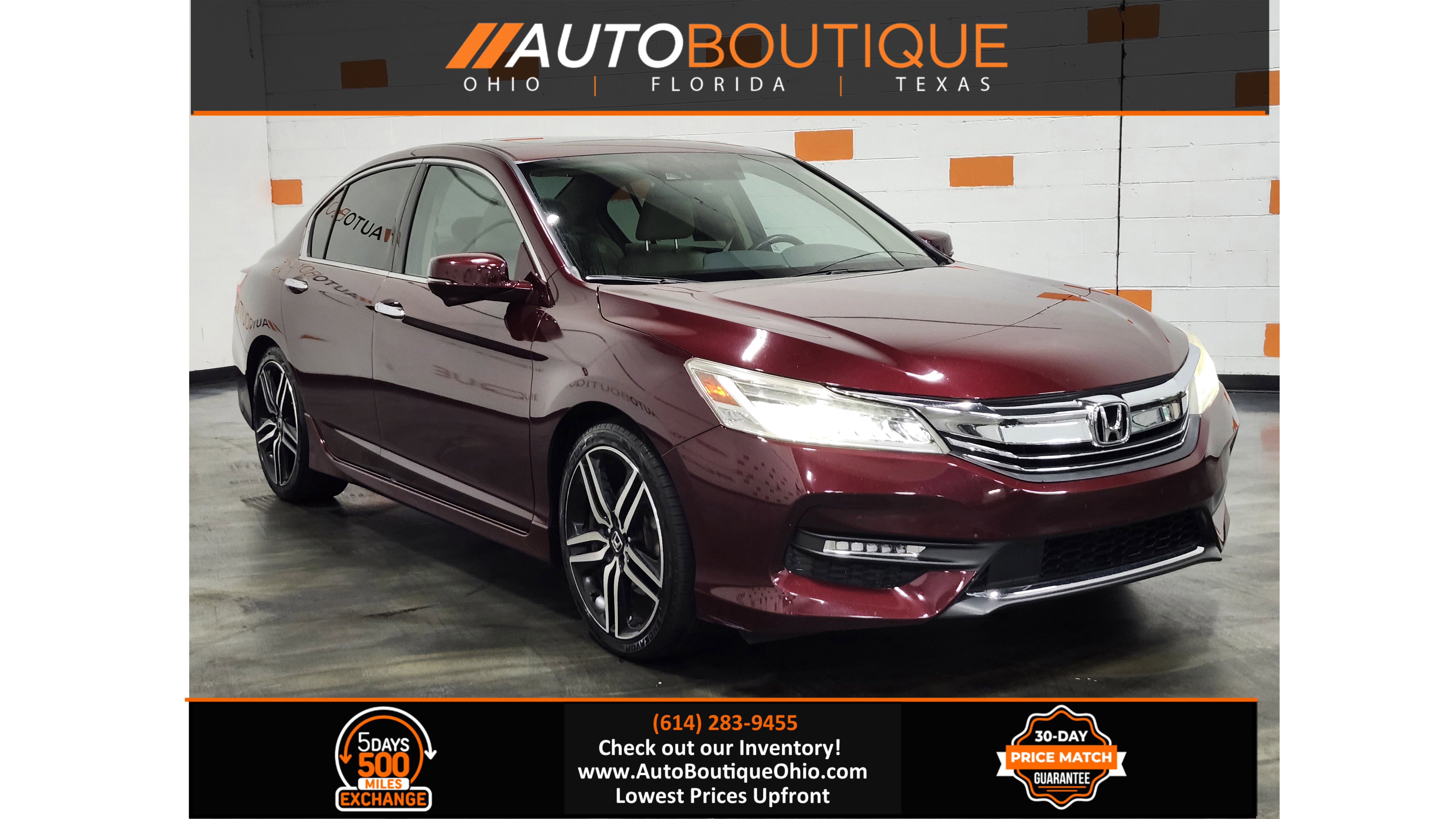Used 2017 Honda Accord Touring