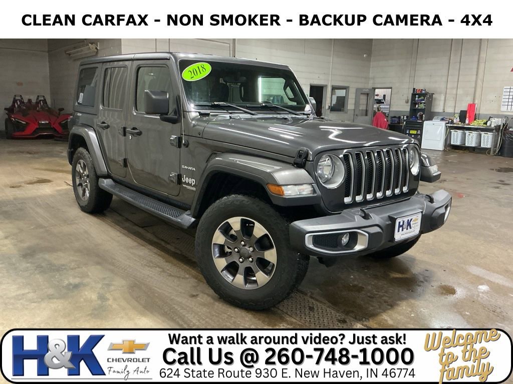 Used 2018 Jeep Wrangler Unlimited Sahara w/ Dual Top Group