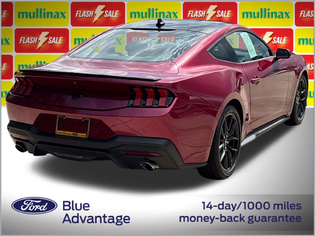 Certified 2025 Ford Mustang Coupe w/ Mustang Nite Pony Package RWD image 4