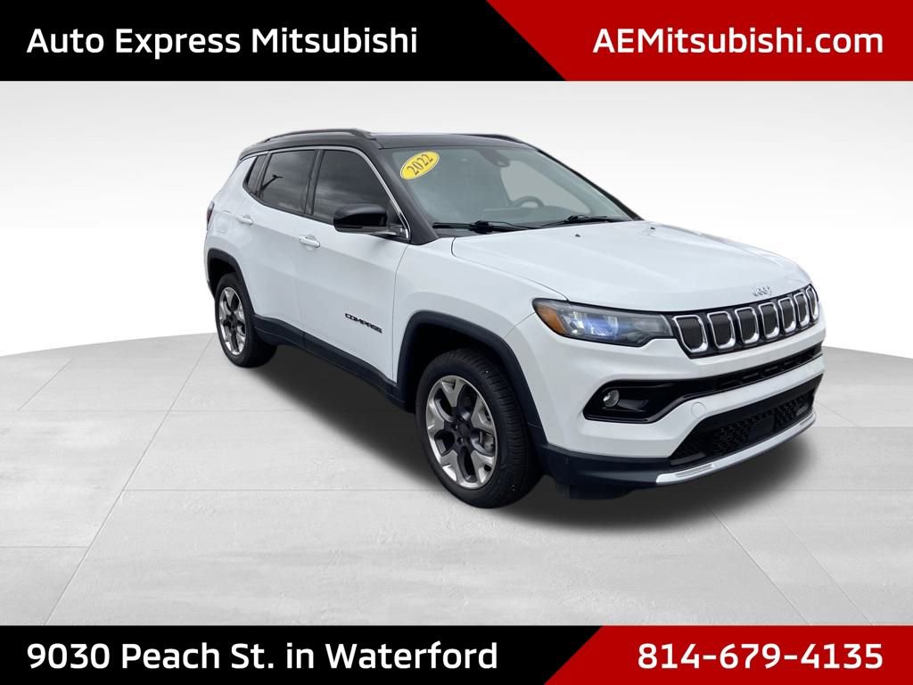 Used 2022 Jeep Compass Limited w/ Sun and Sound Group