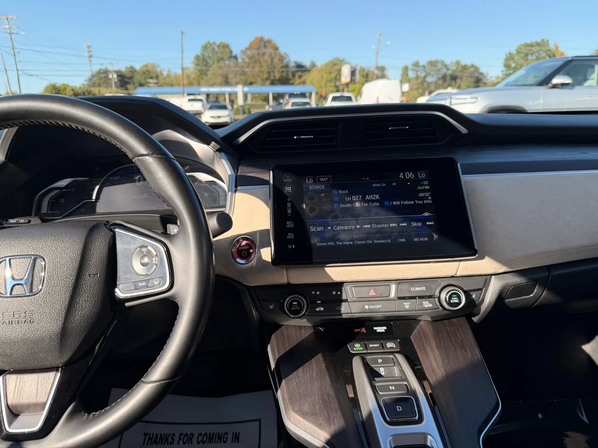 Used 2018 Honda Clarity Touring image 13
