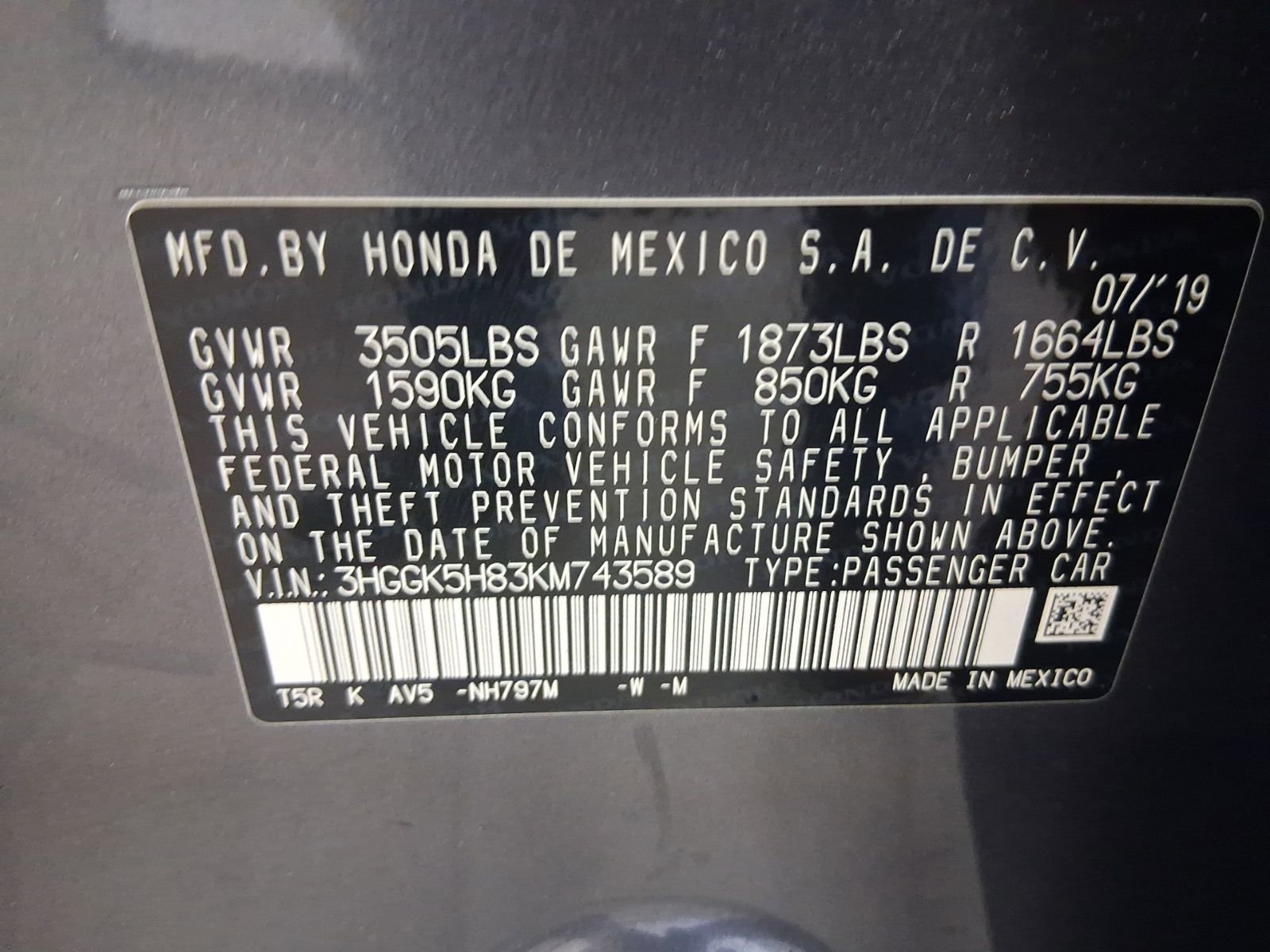 Used 2019 Honda Fit EX image 28