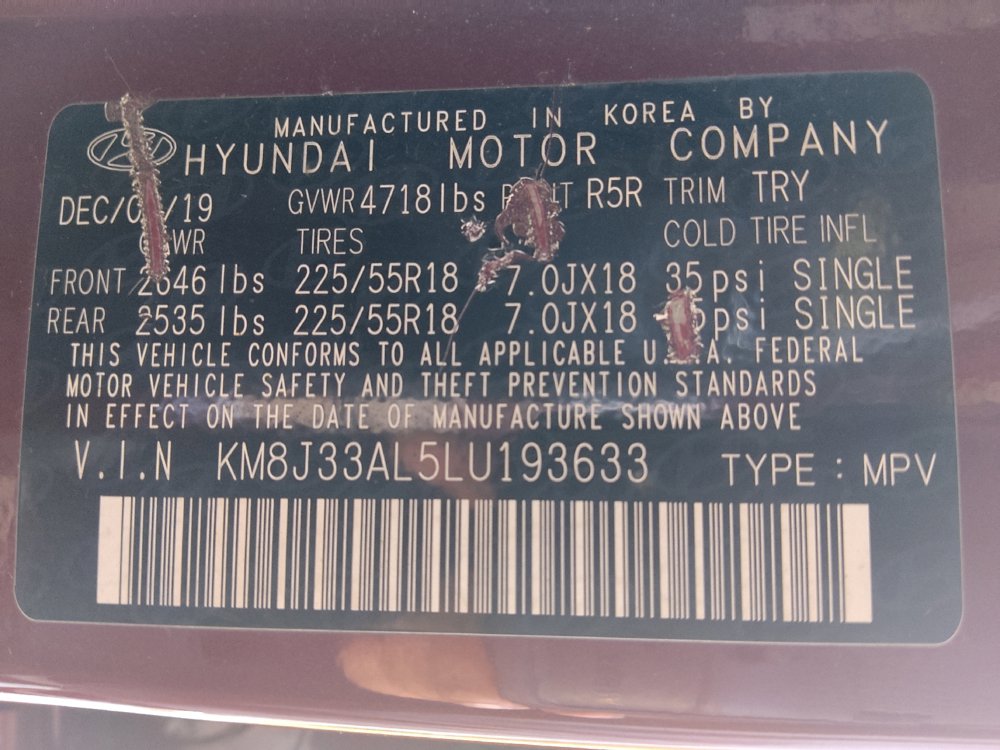 Used 2020 Hyundai Tucson SEL FWD image 33
