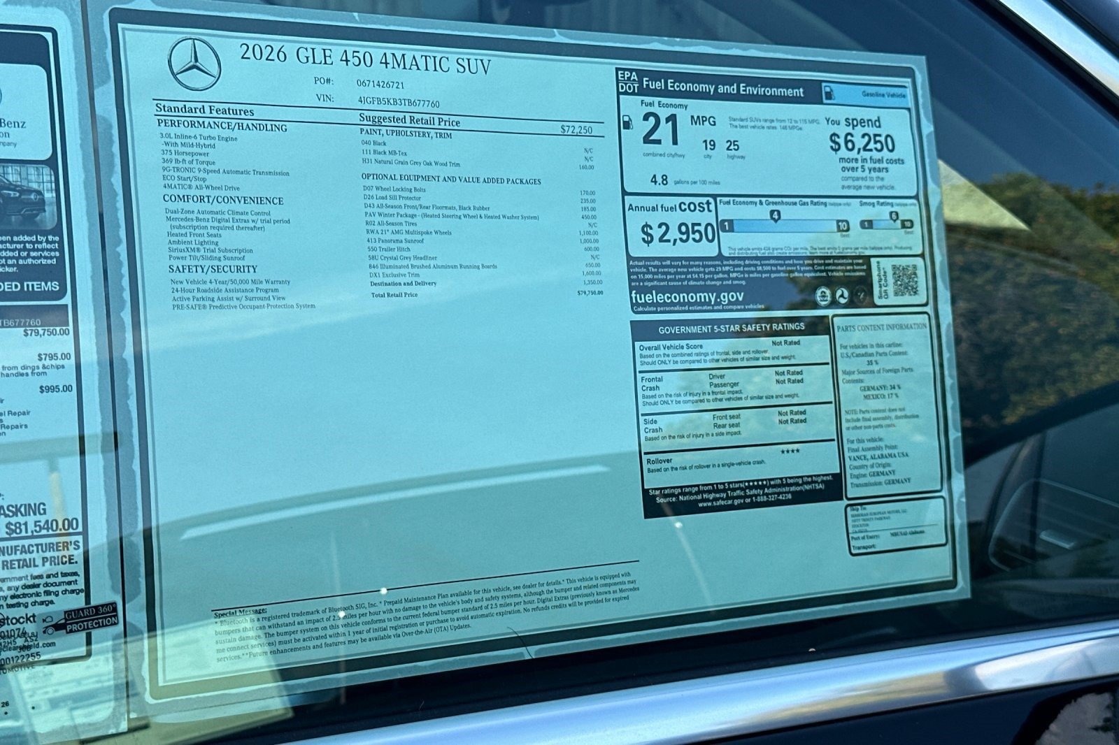 New 2026 Mercedes-Benz GLE 450 4MATIC image 30