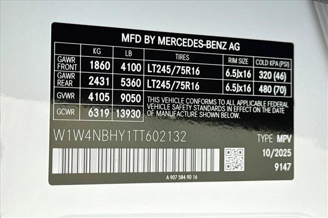 New 2026 Mercedes-Benz Sprinter 2500 image 27