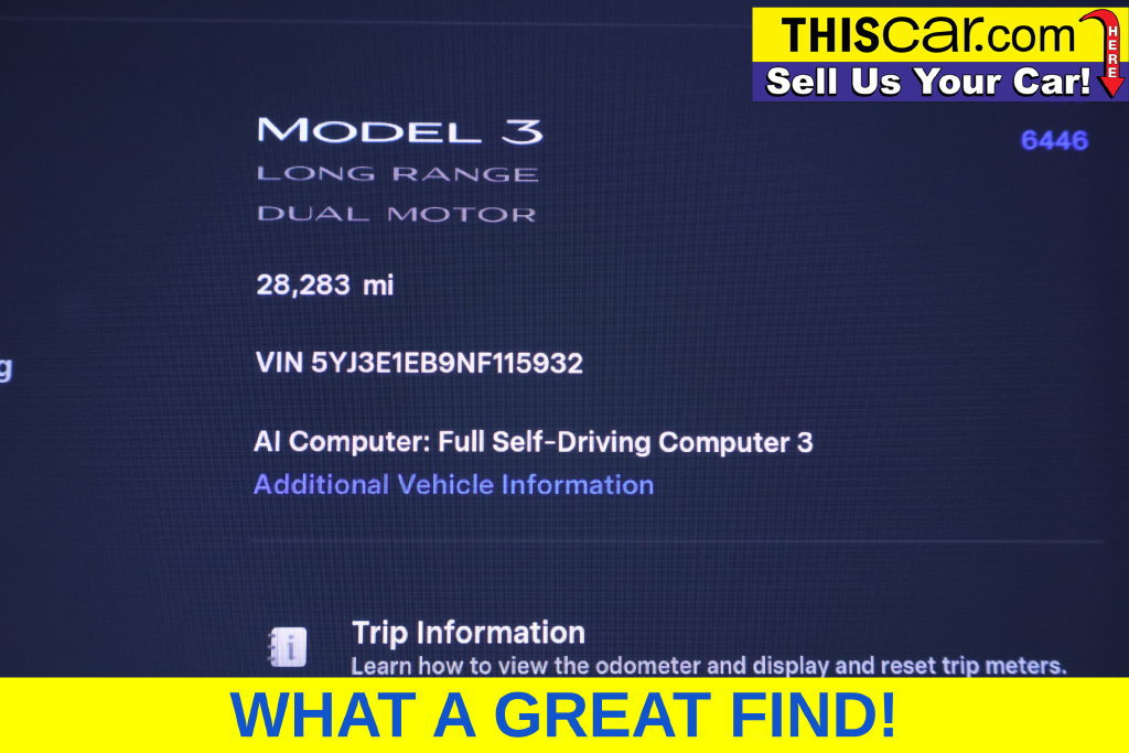 Used 2022 Tesla Model 3 Long Range AWD/4WD image 15
