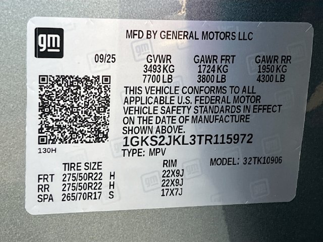 New 2026 GMC Yukon XL Denali w/ Sun & Power Step Package AWD/4WD image 20