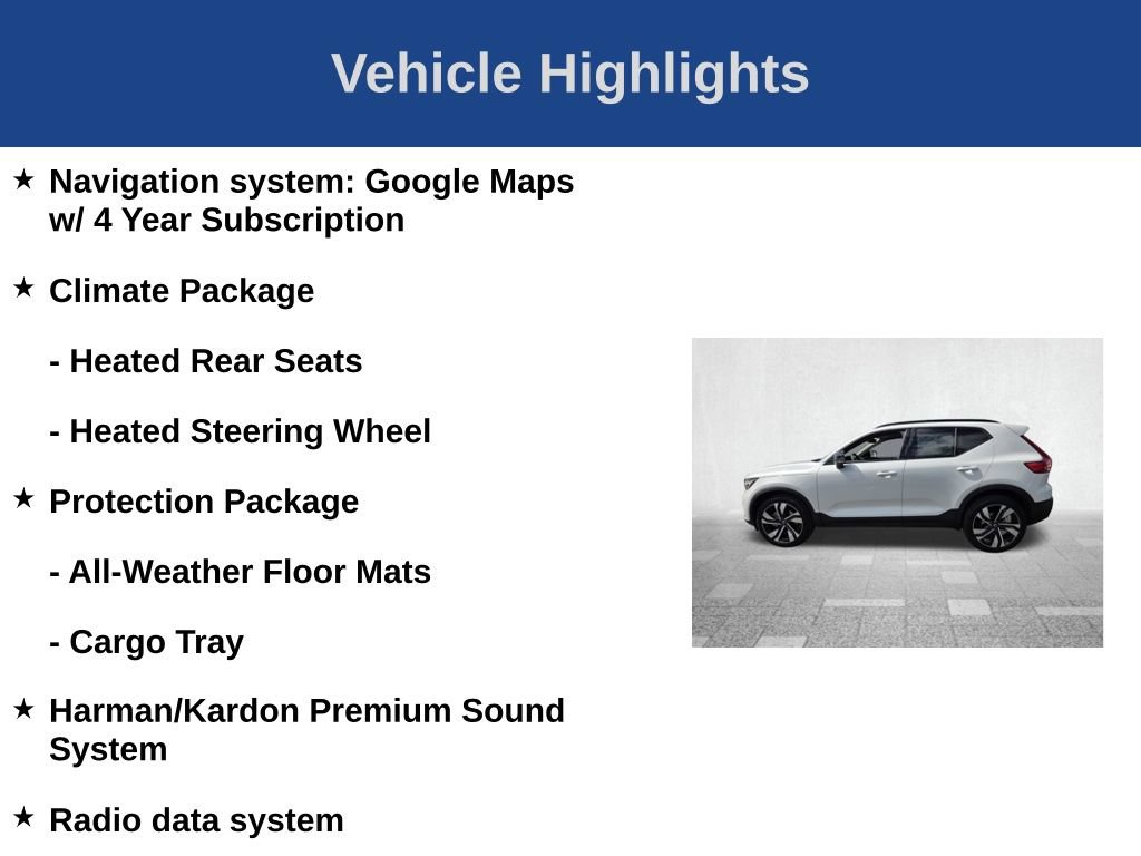 New 2026 Volvo XC40 B5 Plus w/ Climate Package AWD/4WD image 2
