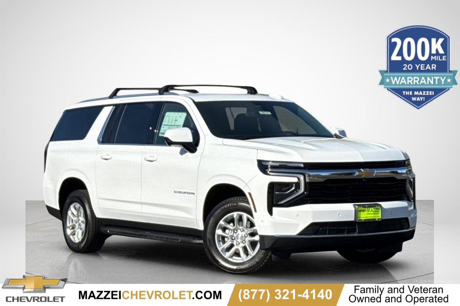New 2026 Chevrolet Suburban LS w/ LPO, Hit The Road Package AWD/4WD image 1