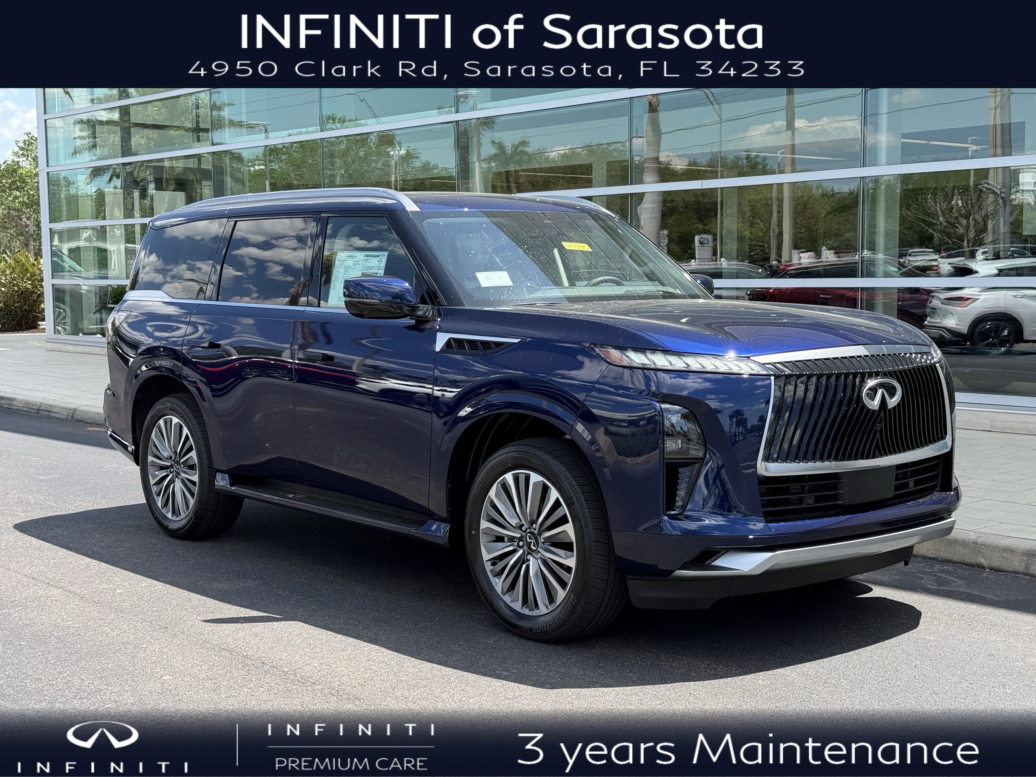 New 2025 INFINITI QX80 Luxe