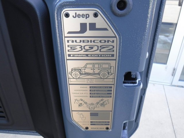 New 2025 Jeep Wrangler Unlimited Rubicon 392 image 50