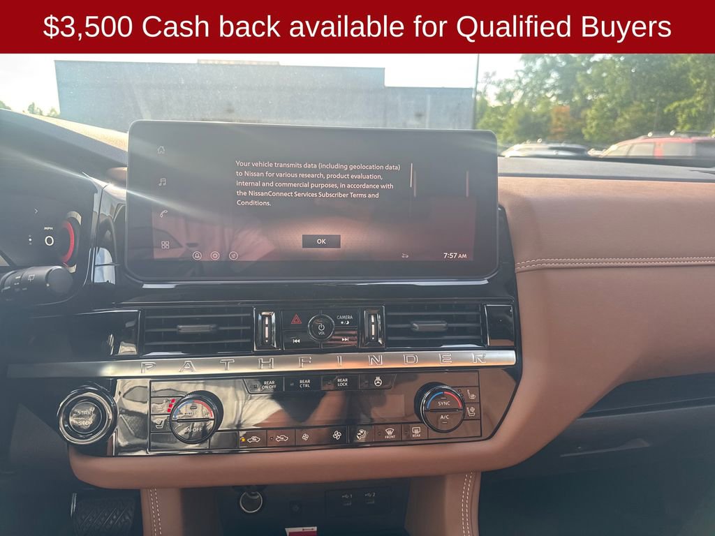 New 2026 Nissan Pathfinder Platinum w/ Cargo Package FWD image 17
