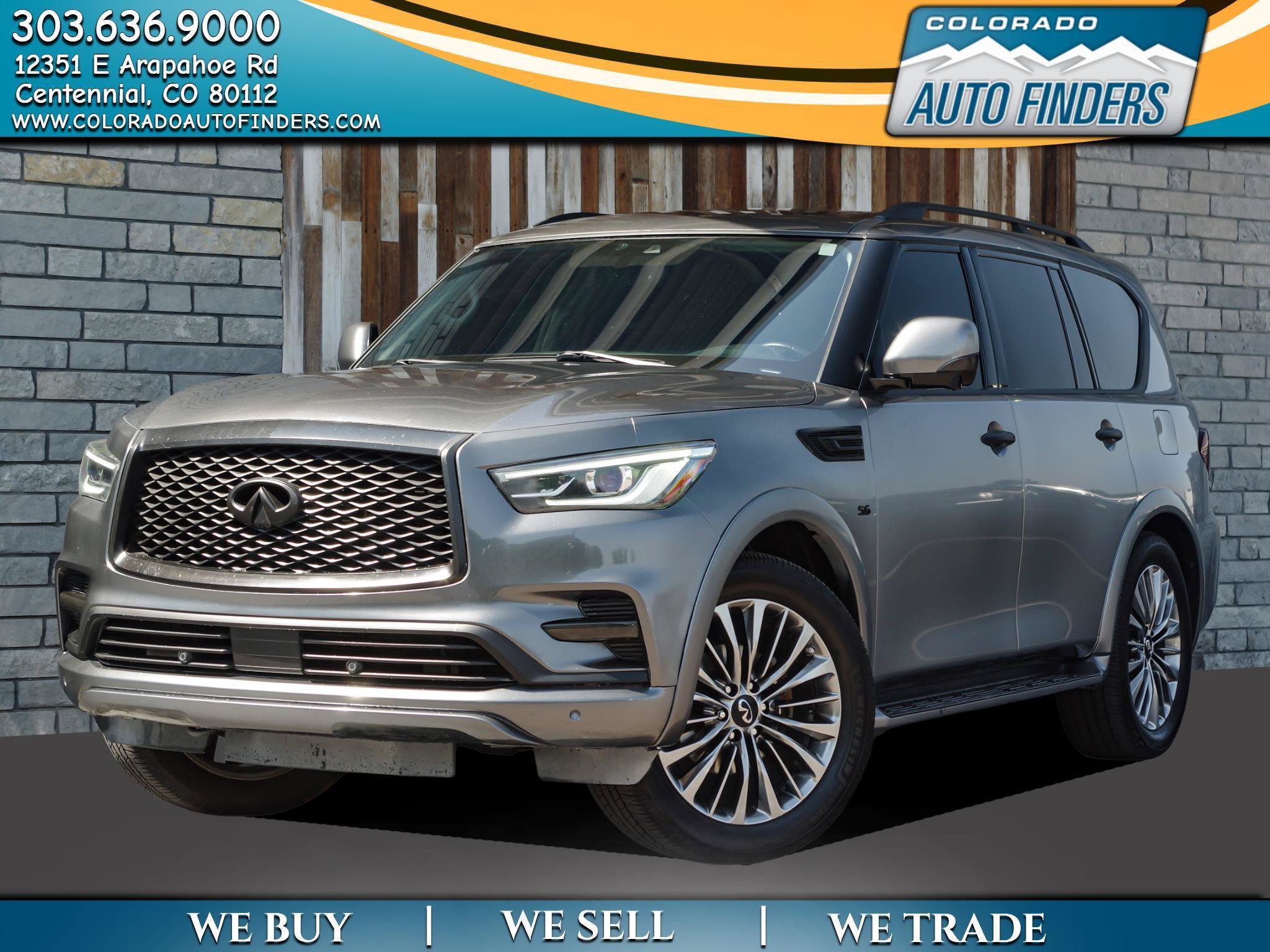 Used 2019 INFINITI QX80 Luxe w/ 22" Wheel Package