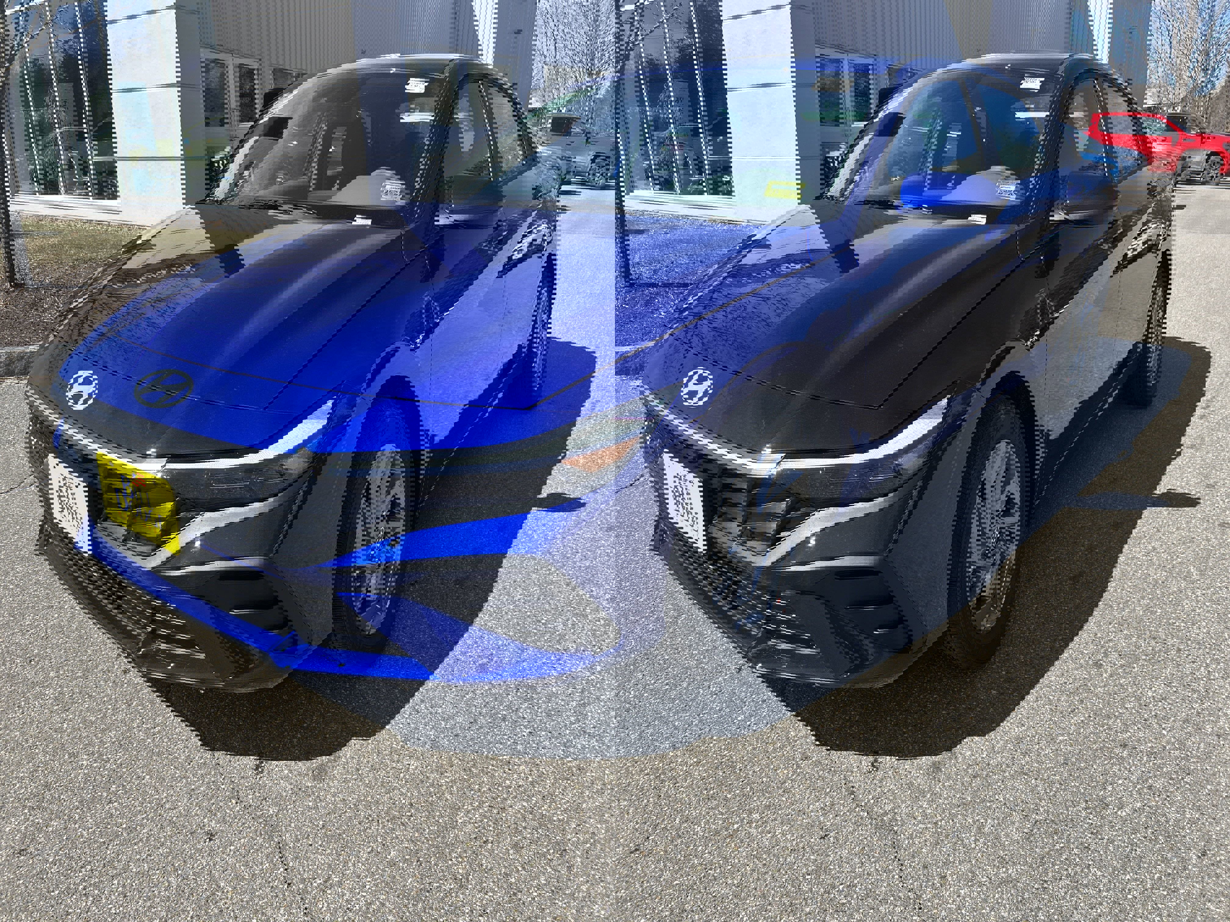 New 2025 Hyundai Elantra Blue