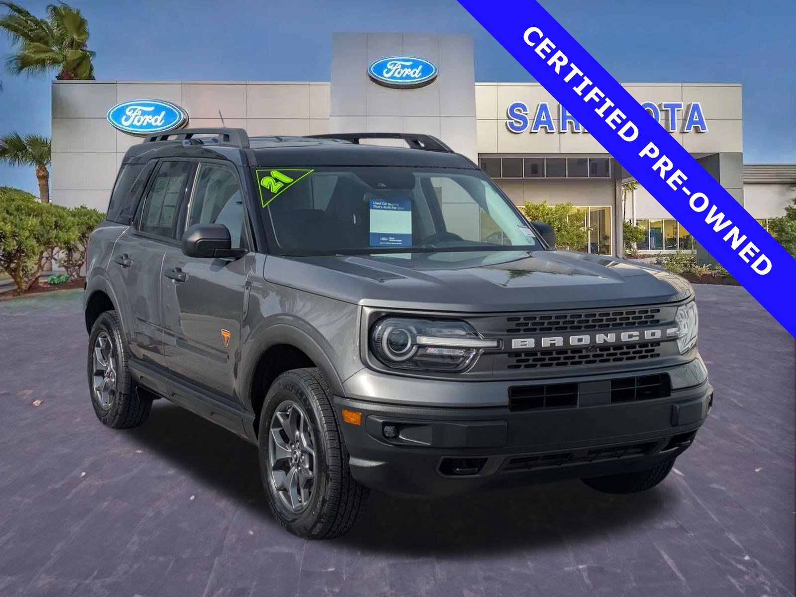 Certified 2021 Ford Bronco Sport Badlands AWD/4WD video 1