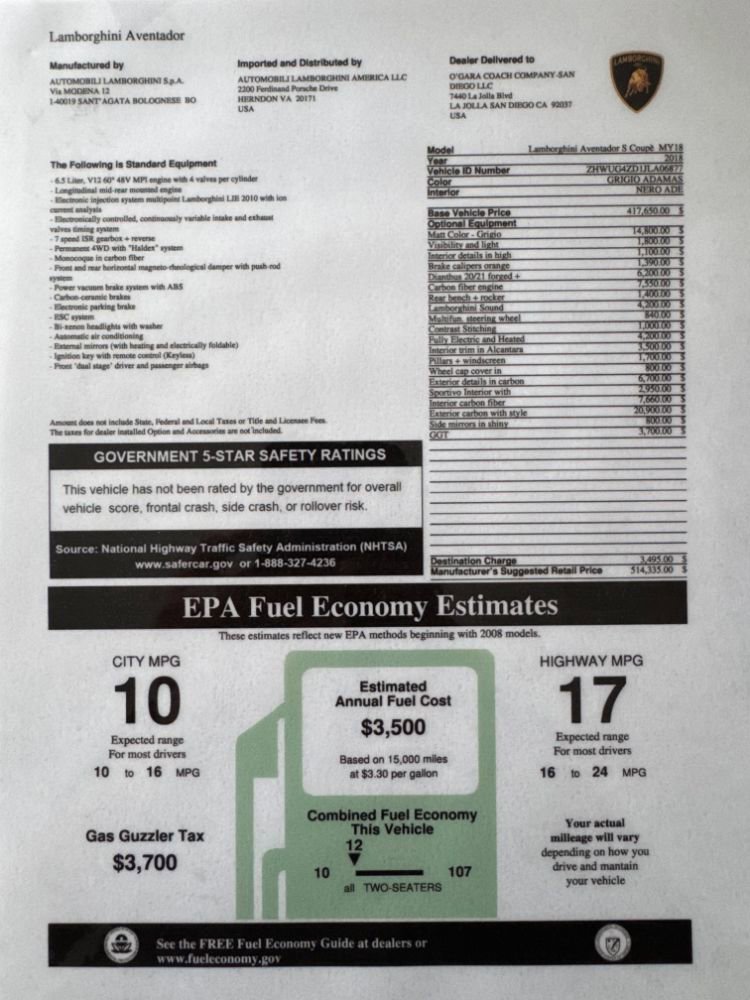 Used 2018 Lamborghini Aventador S image 4