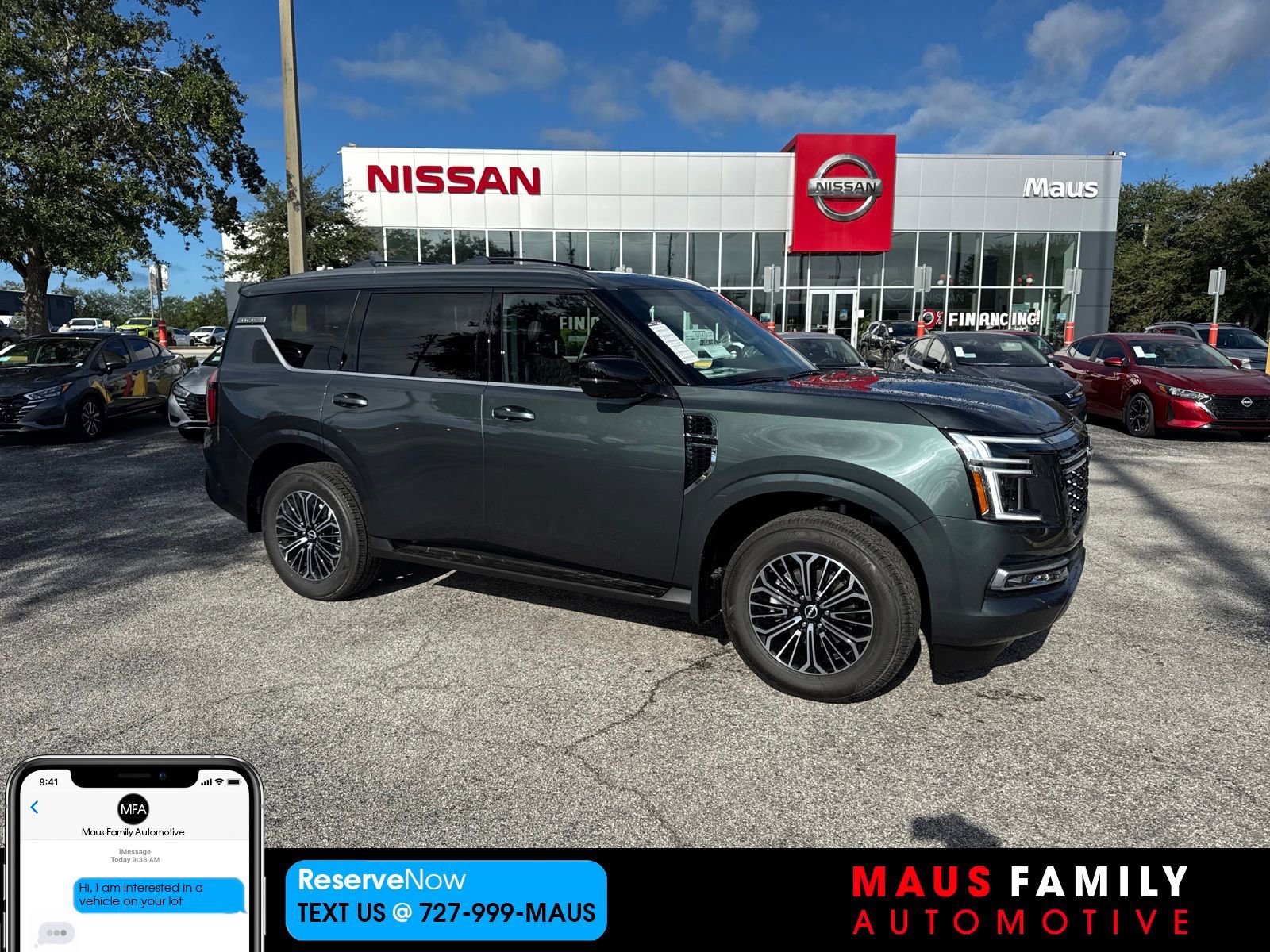 New 2026 Nissan Armada Platinum image 1
