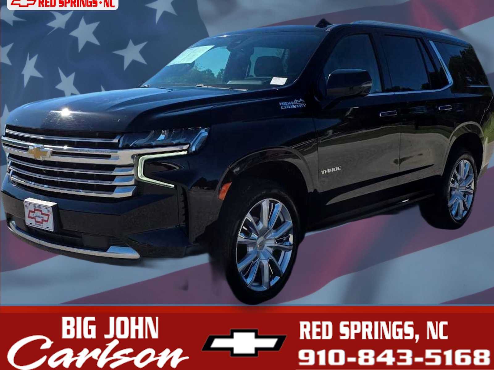 Used 2021 Chevrolet Tahoe High Country w/ Premium Package AWD/4WD image 1