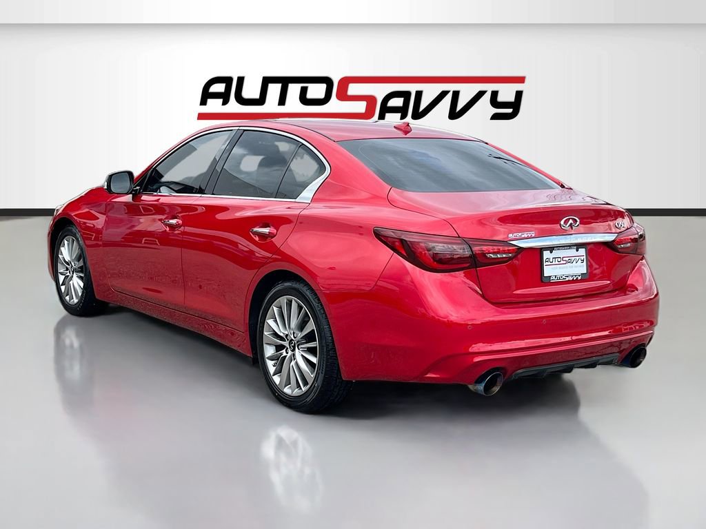 Used 2023 INFINITI Q50 Luxe w/ Cargo Package RWD image 5