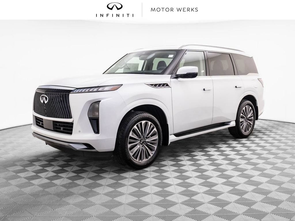 New 2027 INFINITI QX80 Luxe w/ Cargo Package