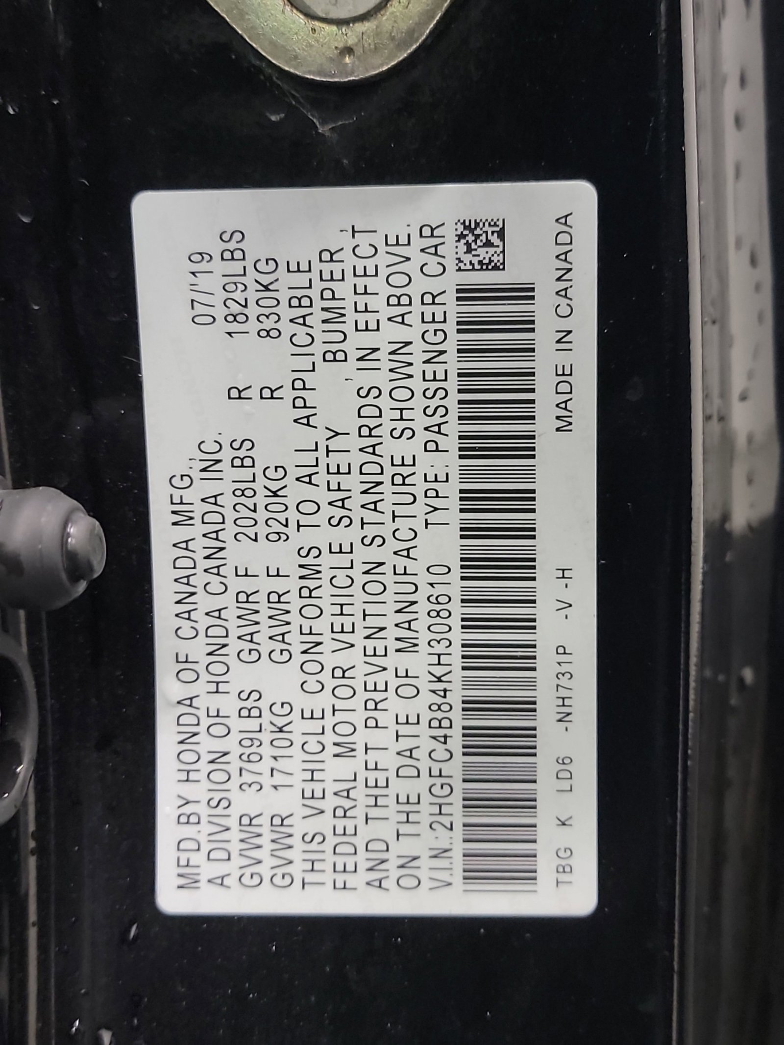 Used 2019 Honda Civic Sport image 32