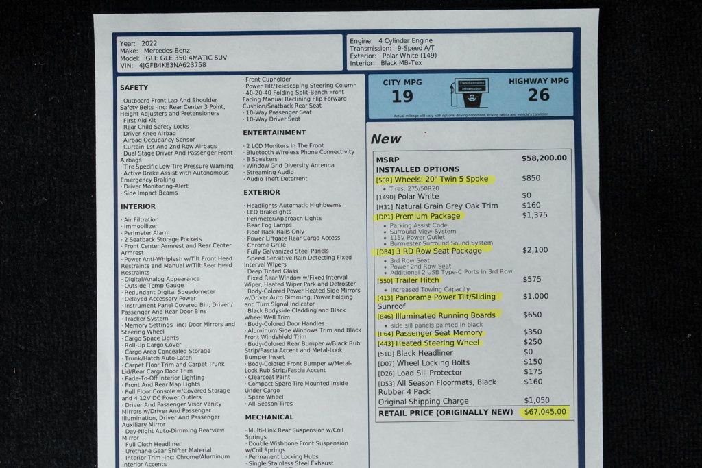 Used 2022 Mercedes-Benz GLE 350 4MATIC image 15