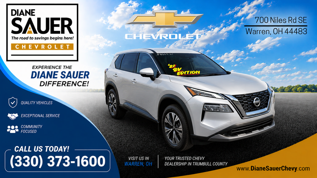 Used 2021 Nissan Rogue SV FWD image 1
