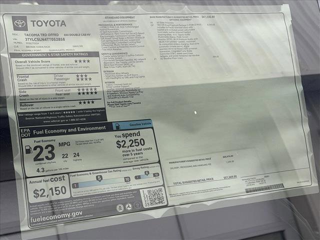 New 2026 Toyota Tacoma TRD Off-Road image 25