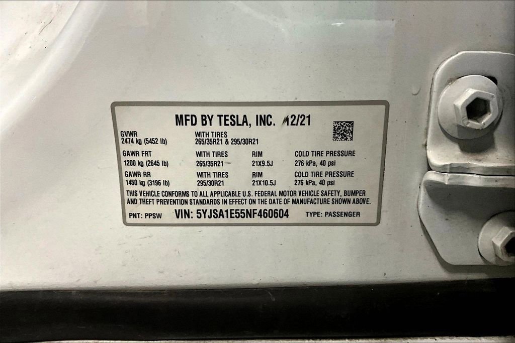 Used 2022 Tesla Model S AWD/4WD image 19