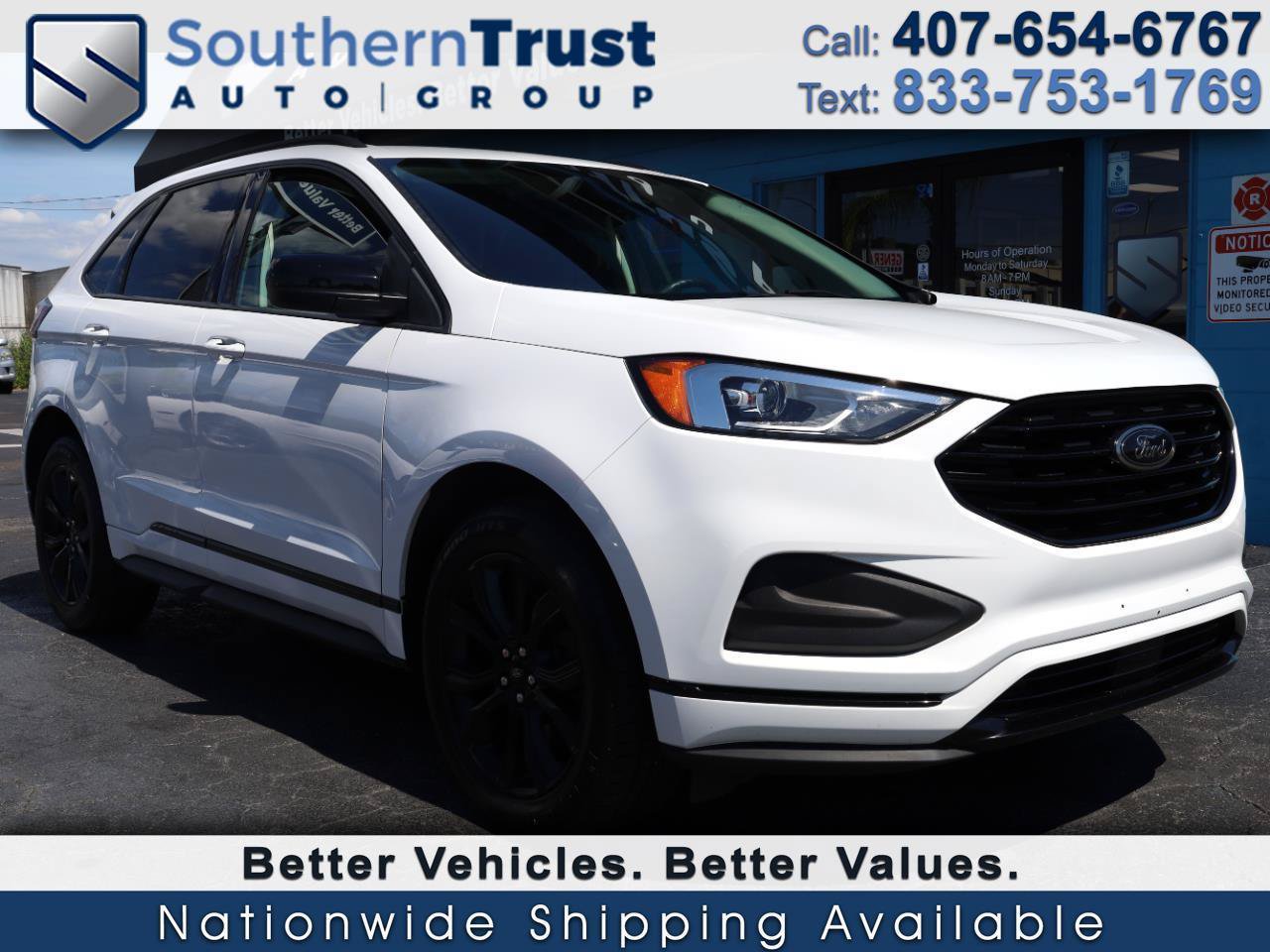 Used 2022 Ford Edge SE w/ Black Appearance Package