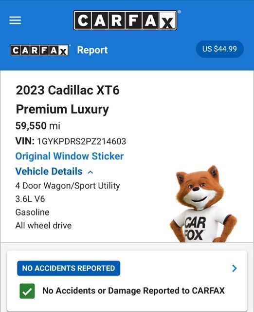 Used 2023 Cadillac XT6 Premium Luxury image 4