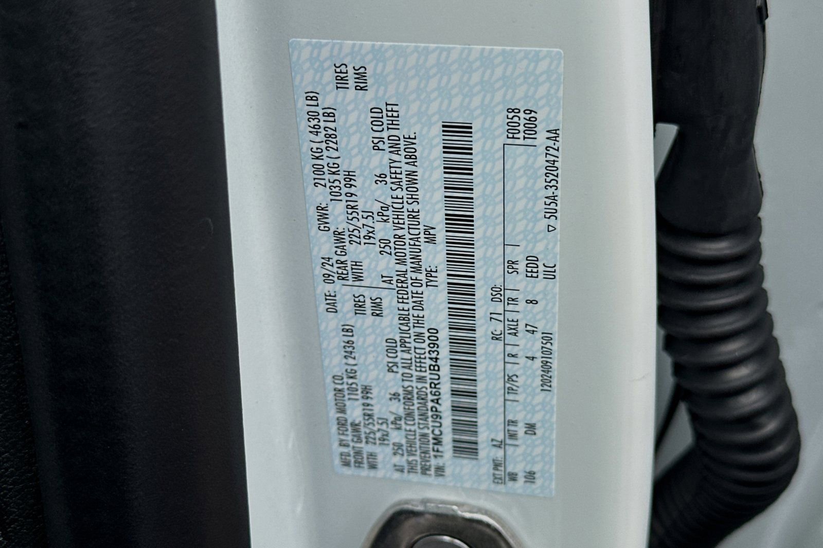 New 2024 Ford Escape ST-Line Elite w/ Premium Technology Package image 22