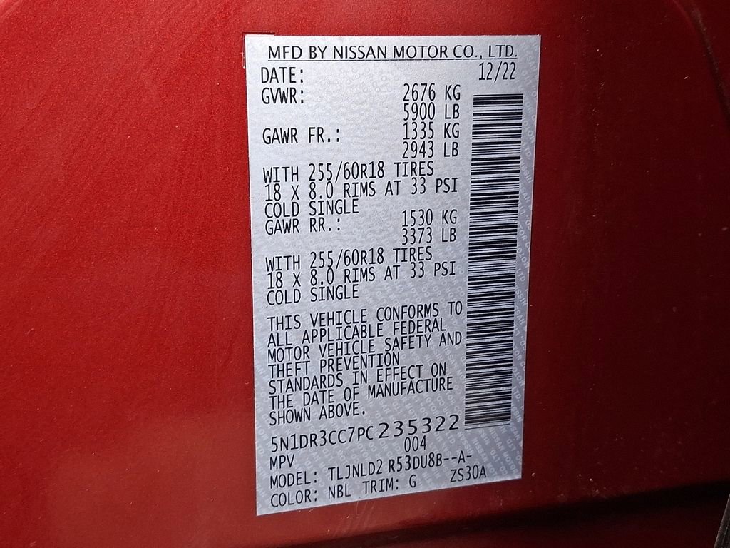 Certified 2023 Nissan Pathfinder SL image 29