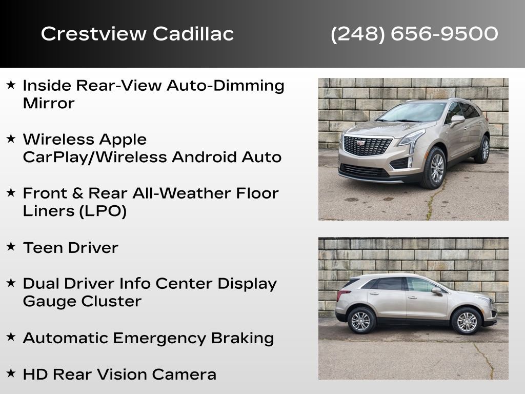Certified 2023 Cadillac XT5 Premium Luxury w/ LPO, Floor Liner Package image 36