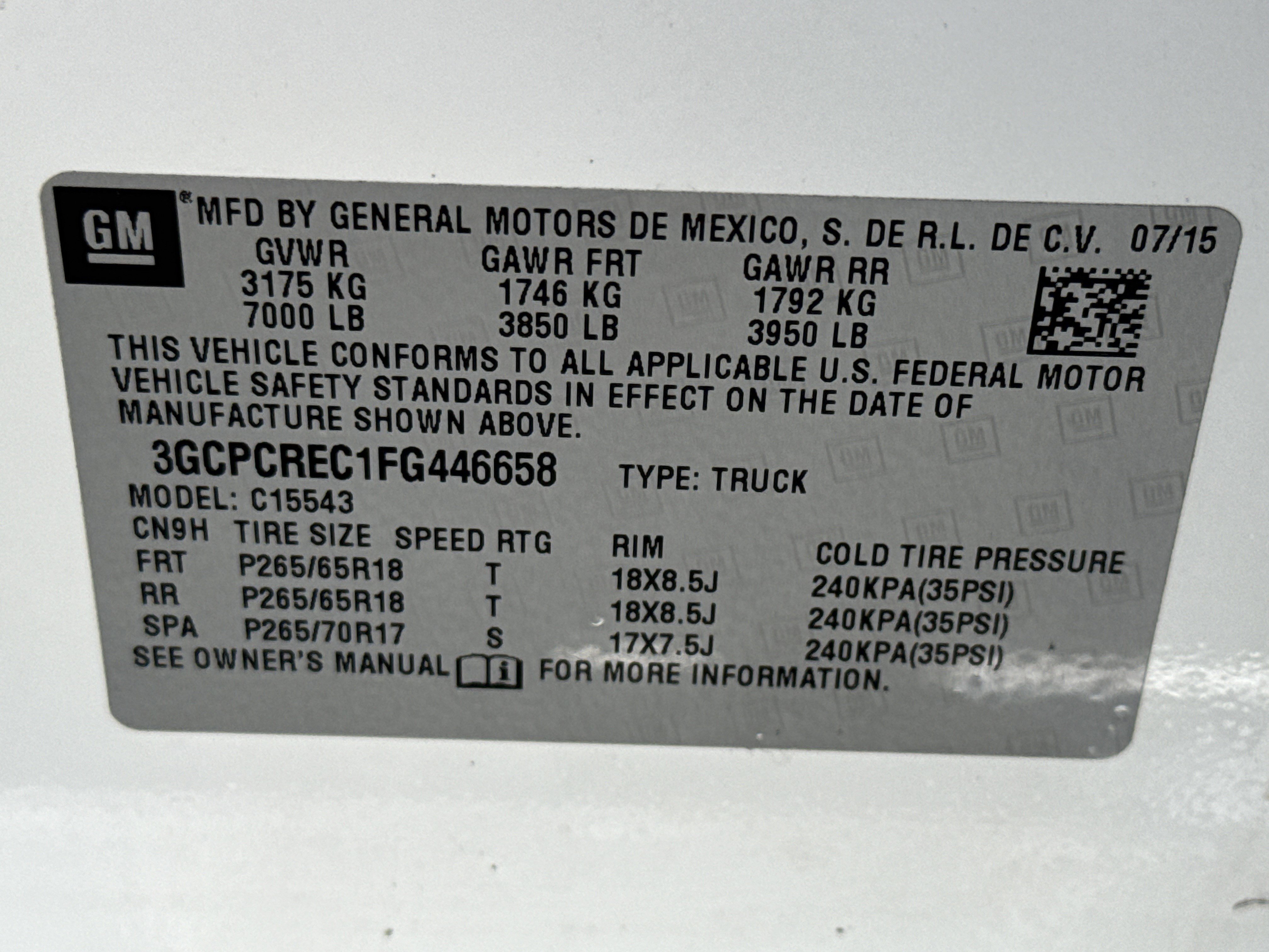 Used 2015 Chevrolet Silverado 1500 LT RWD image 31