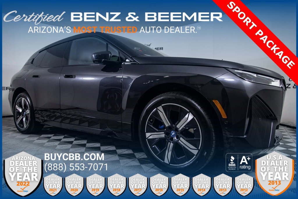 Used 2023 BMW iX xDrive50 w/ Sport Package