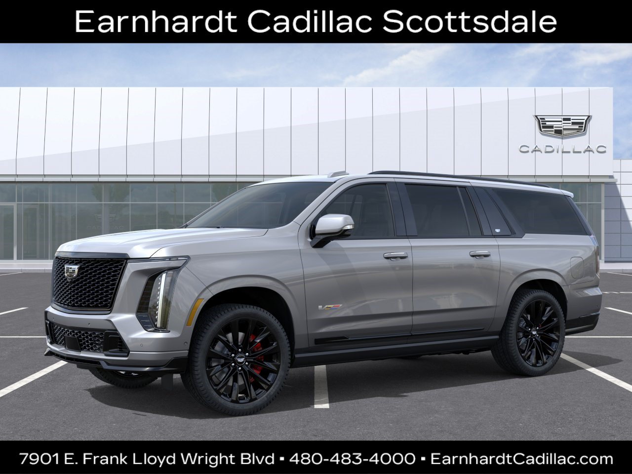 New 2026 Cadillac Escalade ESV V w/ LPO, ONYX Package AWD/4WD image 1