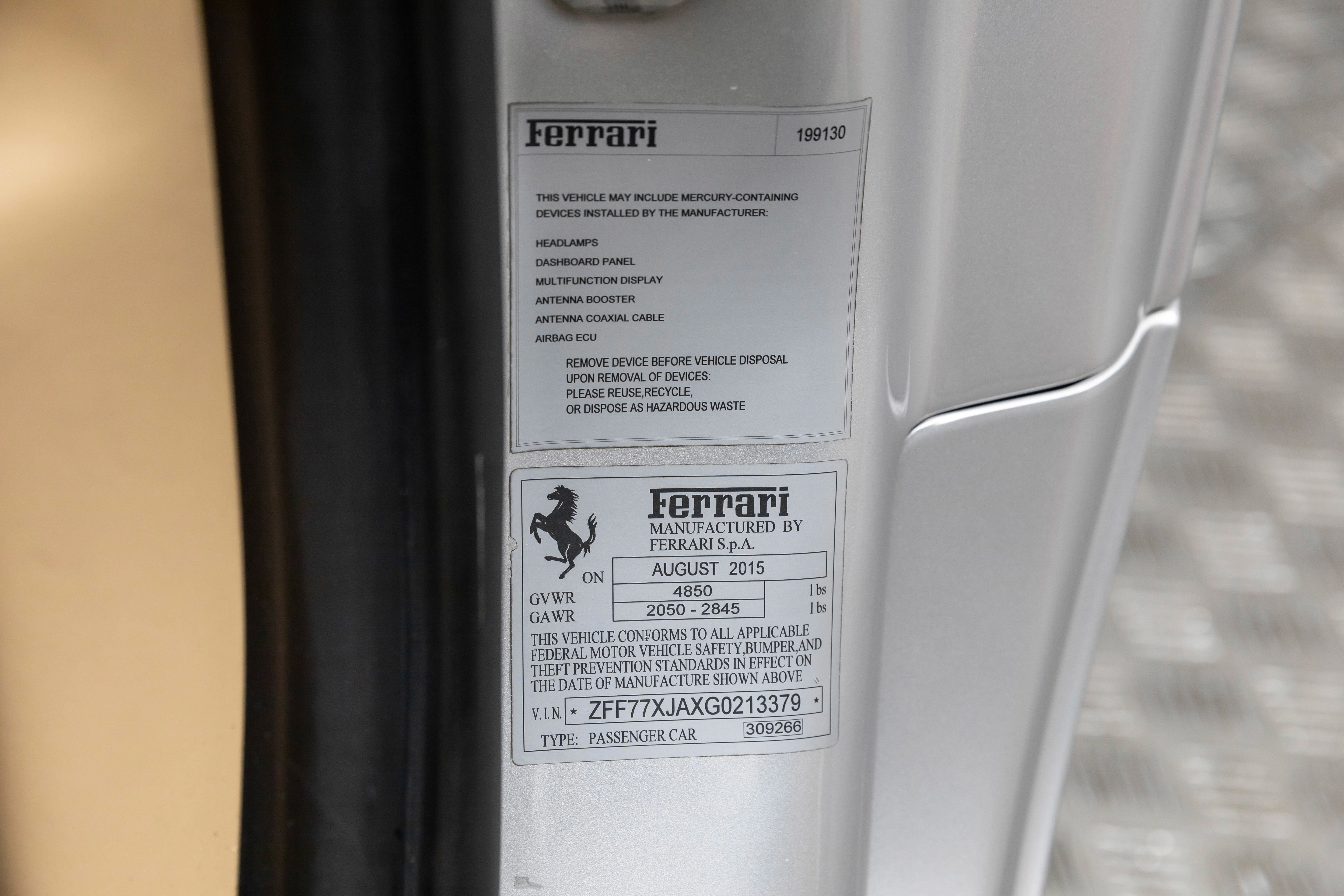 Certified 2016 Ferrari California T image 20