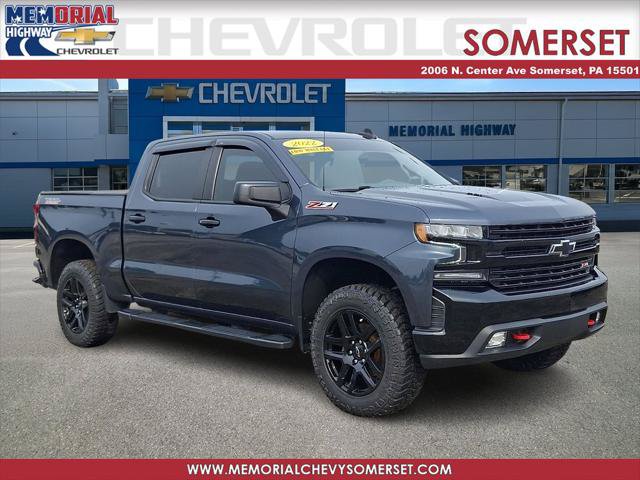 Used 2022 Chevrolet Silverado 1500 LT Trail Boss w/ Bed Protection Package AWD/4WD image 1