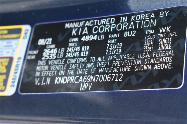 Certified 2022 Kia Sportage SX image 43