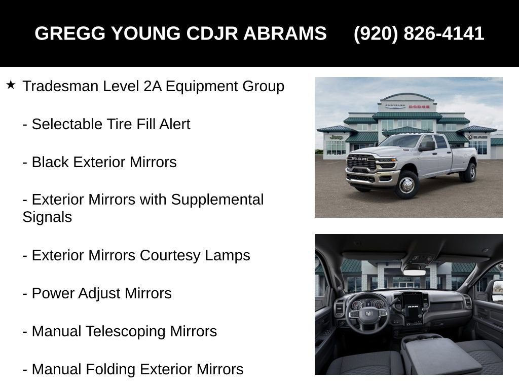 New 2026 RAM 3500 Tradesman image 18